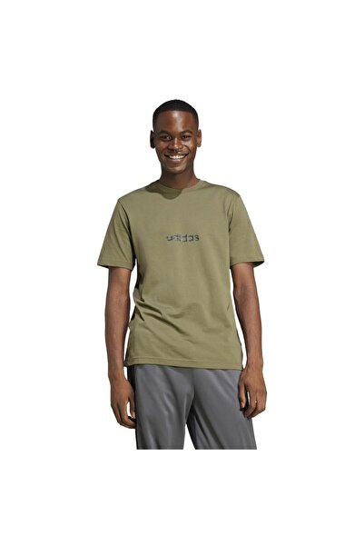 adidas Tricou bărbătesc cu mânecă scurtă, camuflaj liniar, mărimea S