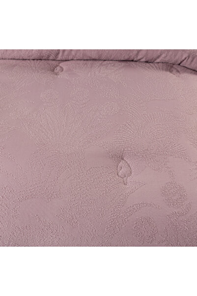 Bleco Cut Flower Milk Velvet Bedding Set, Luxury Jacquard Bed Linens