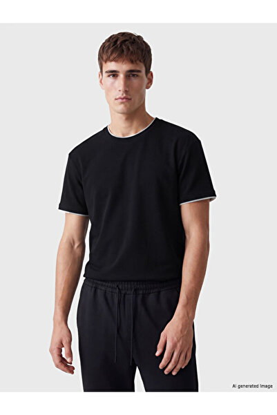 LC Waikiki Esvab • Modern & Distinctive Zero Roba Collar Men's T-Shirt