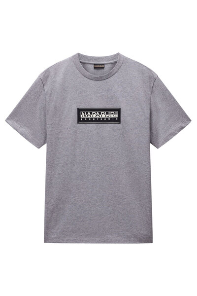 Napapijri Bărbați& # x27;s Tricou cu mânecă scurtă S-Box Logo S