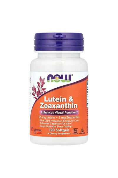 Now Foods Lutein & Zeaxanthin Antioxidants 120 Softgels