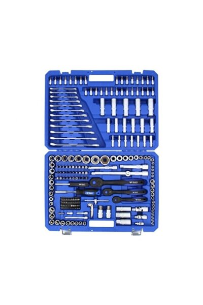 hey Trusă Chei Tubulare Profesională 151 Piese Set Auto Mecanic Complet