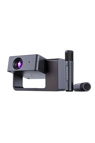 SMART BARRY جهاز بروجكتر ذكي محمول HT30 بدقة 4K نظام ترفيهي متكامل 3 في 1 يجم...
