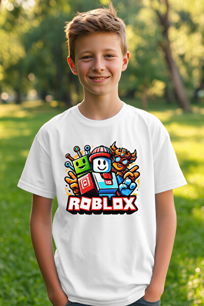 Canlook Popular Roblox Game Themed Kids' T-Shirt