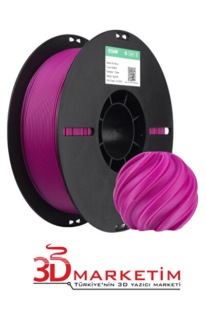 eSun PLA Basic Filament - Mor (1.75mm, 1kg)-3Dmarketim