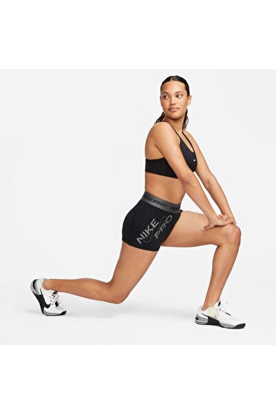 Nike Pro Mid-Rise 3" Graphic Shorts Matte Sportswear