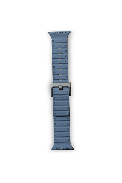 Generic Brand Watch 42mm Magnus Magnetic Silicone Band (Not a Watch) - Blue