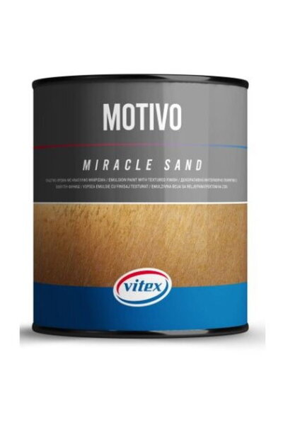 Vitex Vopsea pe baza de apa cu finisaj texturat Motivo Miracle Sand, Gold 2.175L