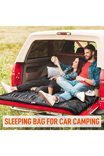 yusa stores Luxury Double Camping Sleeping Bag - Thermal Insulated Wind and Moisture Resistant Blanket