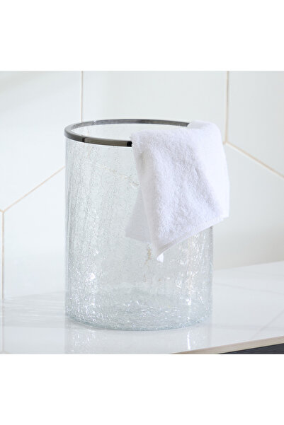 Home Box Cristal Glass Waste Bin
