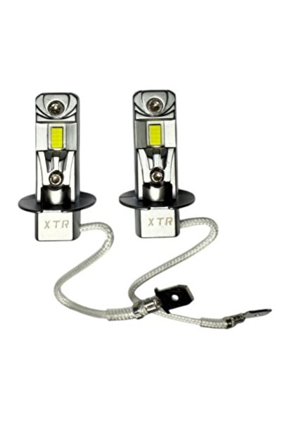 Xenon Bright Set de 2 LED-uri auto H3 Canbus, putere 50W, luminozitate 5000 L...