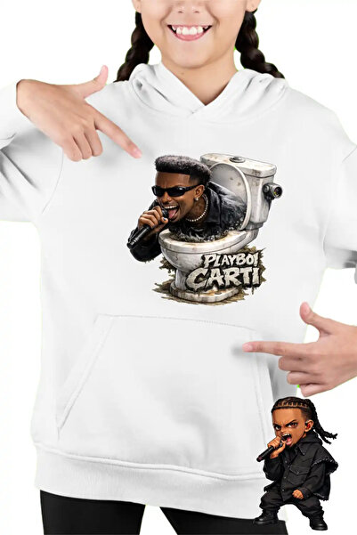 OEM Hanorac Copii Fete Playboi Carti Skibidi Toilet