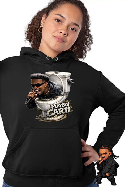 OEM Women's Hoodie Playboi Carti Skibidi Toilet