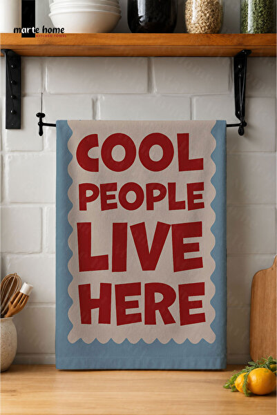 Marte Home Colorful Printed 40X60 Kitchen Towel, Drying Cloth