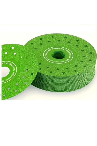 Romania Disc Diamantat Ventilat 2 în 1, 115 mm, pentru Tăiere și Șlefuire Rapidă (Gresie & Porțelan)