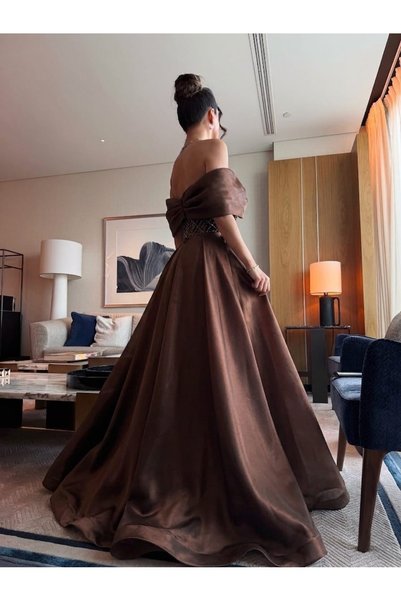 Al-Hanouf Fashion فستان سهره ملكي