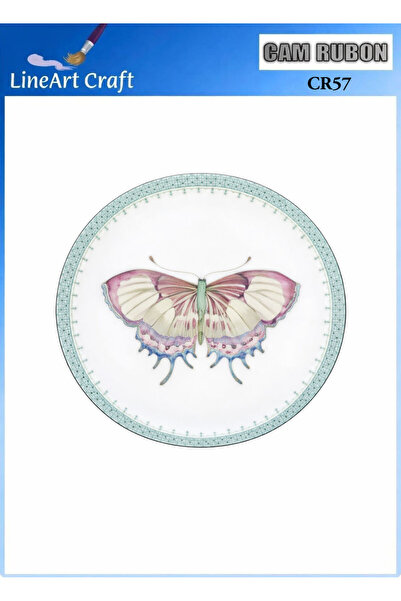 LİNEART Glass Surface Rubon Printing Transfer No:Cr57-20X20Cm