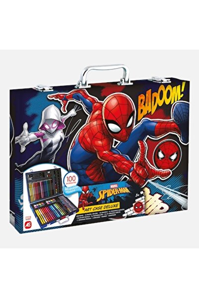 As Set de colorat Spiderman cu 100 de accesorii -