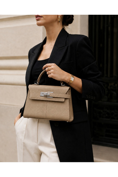 mothers dream Structured Mini Top Handle Handbag – Available in 5 Colors