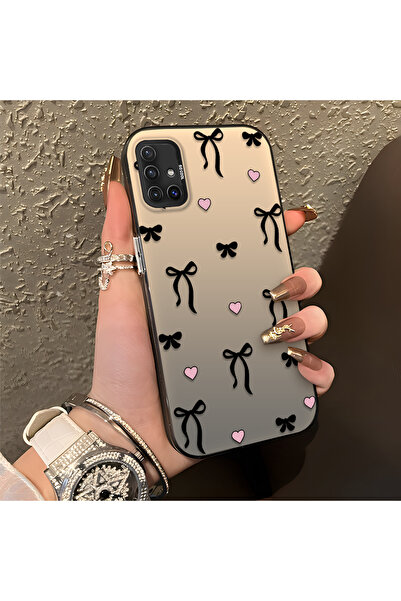 PATTERNOVA Samsung Galaxy A51 4G Uyumlu Yüksek Kaliteli Ferah Fiyonk Desenli ...