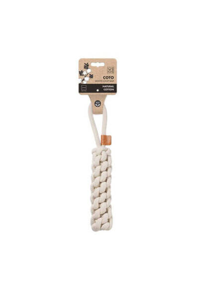 Generic Brand Knitted Dog Toy White 34 cm