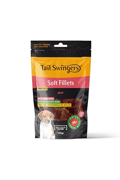 Tail Swingers Απαλό Φιλέτο Μοσχαριού για Κουτάβια 100gr