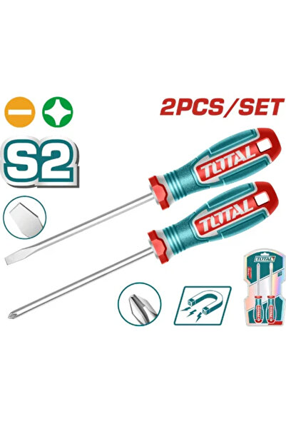 TOTAL - 2-PIECE SCREWDRIVER SET