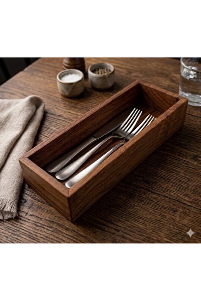 Generic Wooden Cutlery Holder