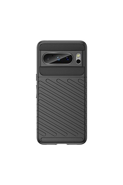 OEM Husă flexibilă din TPU Thunder pentru Google Pixel 8 - Negru