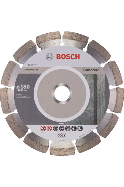 Bosch Powertools diamond cutting disc standard for concrete, Ř 180mm (bore 22...