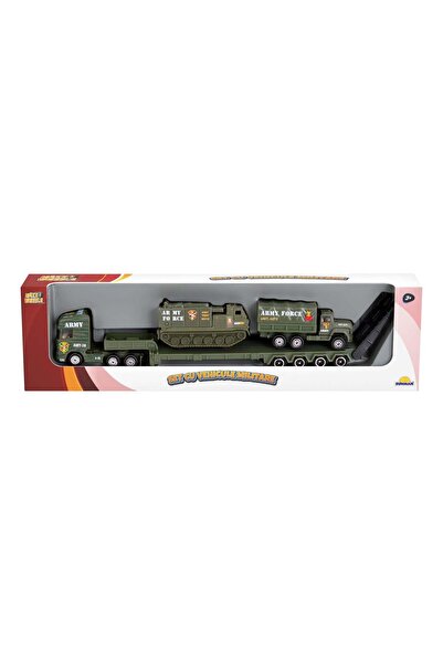 Maxx Wheels Set cu vehicule militare, Maxx Wheels, Tanc si Camion