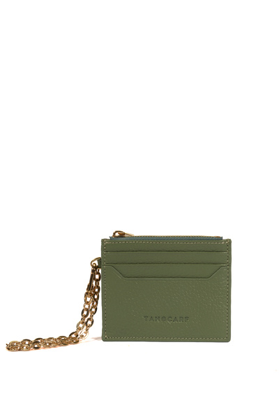 TANGCARF Genuine Leather Chain Women's Card Holder |   Liora 3237