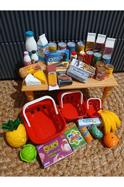 cankids El yapımı minyatür market set