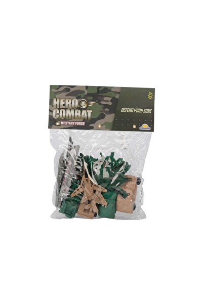 Hero Combat Set de joaca cu figurine si accesorii militare,