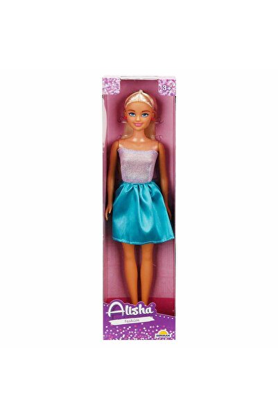 Alisha Doll in party dress, Silver Turquoise