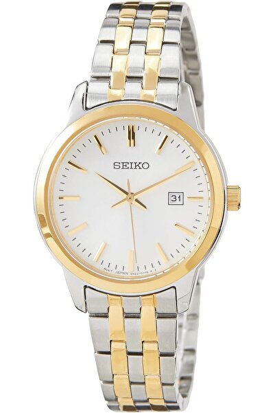 Seiko Ladie's Analogous Quartz Watch with Stainless Steel Strap SUR410P1, Sil...