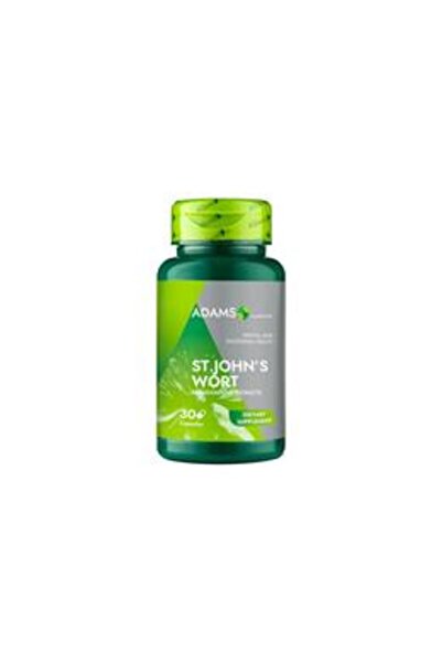 Adams Supplements Sunatoare St. John's Wort Adams Supplements, 550 mg, 30 cap...