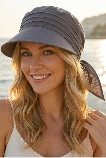 Uniquetrenders Women's Safari Tie-Up Brim Bandana Beach Hat