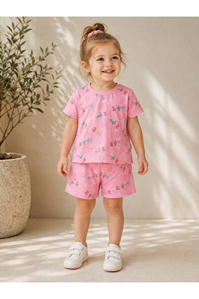 MASAL BEBE KİDS RAİNBOW DESEN 2Lİ TAKIM