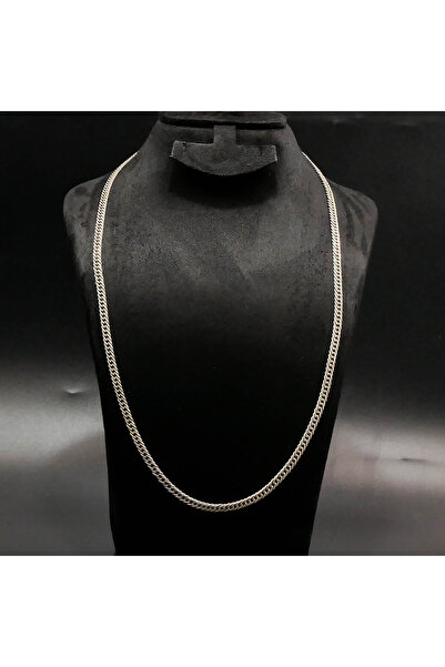 Silver Chain Necklace for Men & Women - Cuban Figaro Rope Box Link Chain, Tar...