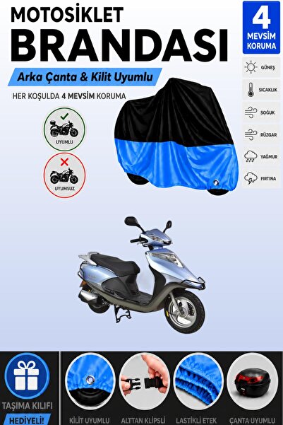Cemku Double Black Top - Blue Bottom, Rear Bag Compatible Arora Ar 100-7 Spec...