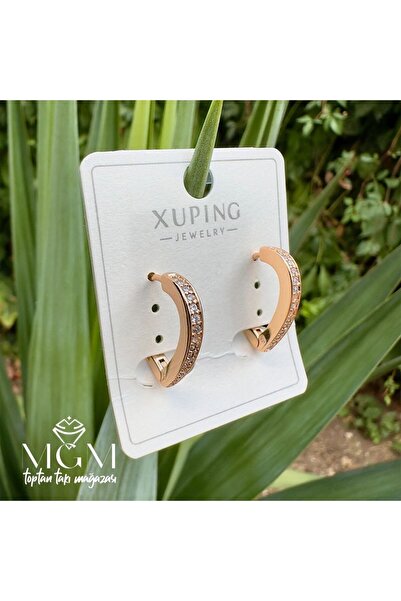 atastore2017 Xuping Heart Earrings with Rhinestone
