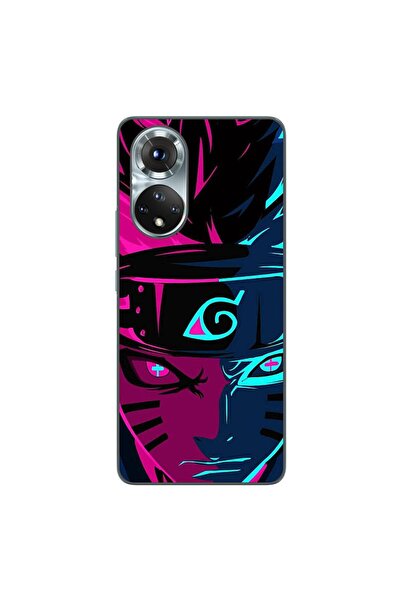 OEM Husa compatibila cu Honor 50 Silicon Gel Tpu Model Naruto Purple Sage Mode