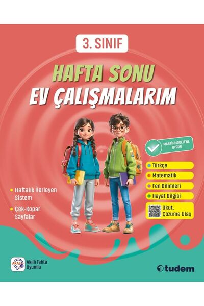 Tudem Yayınları 3. Sınıf Hafta Sonu Ev Çalışmalarım