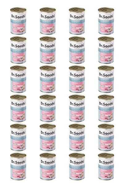 Dr. Sacchi Dr.Sacchi yavru kedi-tavuklu 400gr x 24 adet