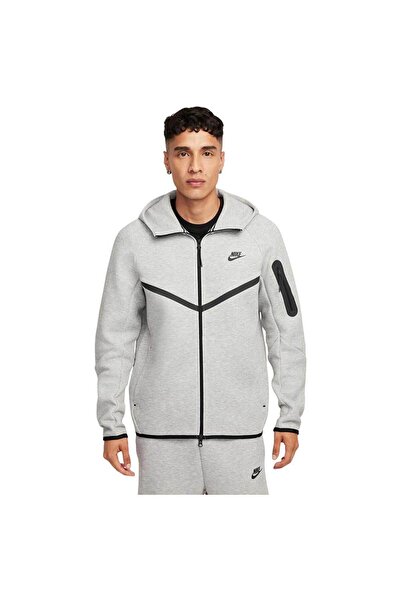 Nike Hanorac sportiv pentru bărbați, din fleece tehnic, tip Windrunner, cu fe...