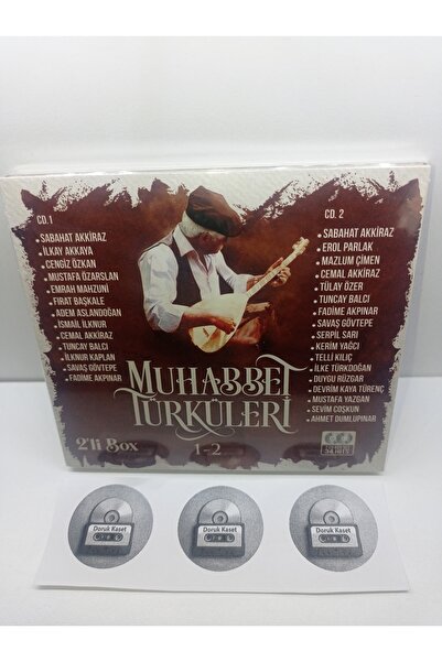 CD Muhabbet türküleri 2 li box