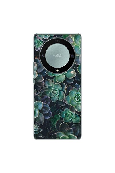 OEM Husa compatibila cu Honor Magic 5 Lite Silicon Gel Tpu Model Flori de Stanca