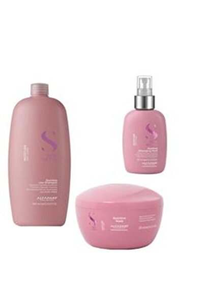 Alfaparf Milano Pachet Hidratant pentru Par Uscat - Semi Di Lino Moisture Nut...
