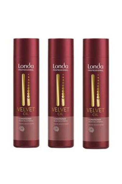 Londa Professional Pachet 3 x Balsam cu Ulei de Argan - Velvet Oil Conditione...